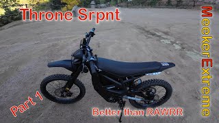 Throne Srpnt 72v40Ah  Singletrack Capt Jacks  Part 1 [upl. by Eppes]