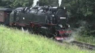 Rasender Roland und HarzSchmalspur Baureihe 99 im Jahr 1990 [upl. by Aicire419]