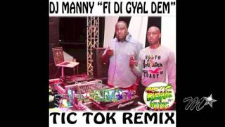 SALTY TIC TOC REMIX BY DJ MANNY quotFI DI GYAL DEMquot [upl. by Ahsenhoj]