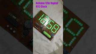 Arduino Digital Clock RTC diy [upl. by Nnainot232]