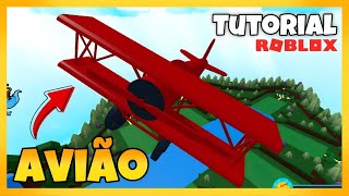 COMO FAZER UM AVIÃO NO BUILD A BOAT FOR TREASURE  Construa um barco por tesouro [upl. by Madden]