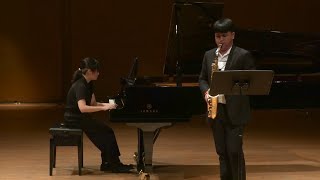 Robert Muczynski  Sonata for Alto Saxophone and Piano Op29 [upl. by Akeemahs]