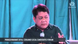 QampA with Cebu City mayoral candidate Tommy Osmeña [upl. by Vey]