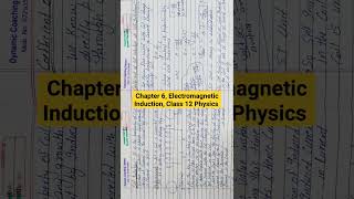 Chapter 6 Electromagnetic Induction Class 12 Physics [upl. by Tawney]