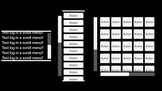 Unity UI  Scroll Menu Pt 4 Text Log  A scrolling vertical list of text items [upl. by Adonis]