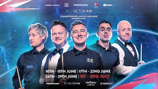 WATCH LIVE  2024 BetVictor Championship League Snooker Ranking Edition [upl. by Enrichetta]