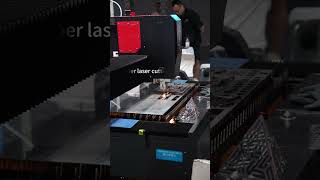 Fiber Laser Chiller CWFL3000 Application Case in 3kW Fiber Laser Cutting [upl. by Niddala492]