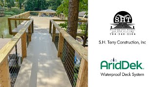 SH Terry Construction Inc  AridDek® Waterproof Deck System [upl. by Akeylah945]