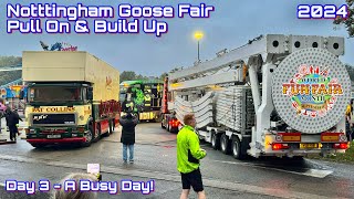 Nottingham Goose Fair Pull On amp Build Up September 2024 Day 3  Sunday [upl. by Eirellav]