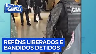 Moradores de condomínio de luxo que estavam sendo mantidos reféns são liberados em Santos SP [upl. by Ardnossac]