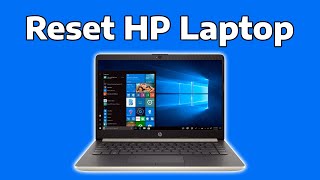 How To Reset Restore HP Laptop to Default Factory Settings in Windows 11 [upl. by Noicnecsa]