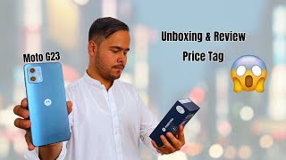 Moto G23 Box Content and Clear Review  Price tag in Pakistan 🤯 [upl. by Madian]