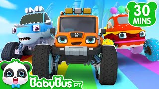 A Grande Transformação de Luka  Super Carros de BabyBus por 30 Minutos  Músicas Infantis  BabyBus [upl. by Yasibit772]