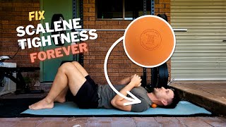 How to Permanently Loosen Scalene Muscle Tightness FOREVER [upl. by Dearborn202]