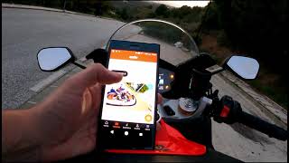 Aprilia RS 660 MIA multimedia system breakdown [upl. by Fenner]