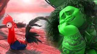 Learn Colors Moana and Maui  Funny Moment Video for Kids  FUN KID COLORS [upl. by Harmonia]