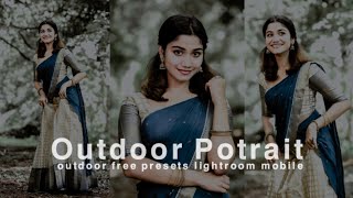 Trending Lightroom Presets  Cinematic Green Preset Lightroom Mobile  Lightroom Onam Photo Editing [upl. by Colet532]