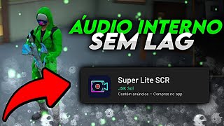 NOVO 😱GRAVADOR DE TELA COM AUDIO INTERNO GRAVADOR DE TELA PRA CELULAR FRACO FREE FIRE [upl. by Hrutkay114]