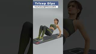 Strengthening Core and Arms with Tricep Dips [upl. by Irrep826]