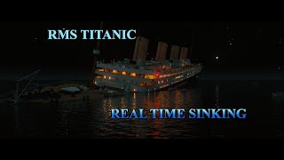 The Sinking of The RMS Titanic Real Time [upl. by Garey]