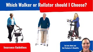 Choosing the Right Walker or Rollator [upl. by Sekofski]