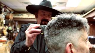 Flat Top Hair Cut Cliffs Barber Corral Tutorial 17 [upl. by Carson]