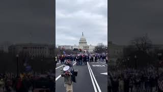 Andrew Johnson walking to capitol on j6 [upl. by Kalie406]