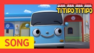 Baby wheels 60 mins l Titipo songs l Tayo Nursery rhymes l Tayo the Little Bus [upl. by Raseta]