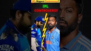 IPL Biggest Controversy Hardik vs Rohit 😱 fact cricket factsv cricketteam ipl iplteam shorts [upl. by Ylrevaw]