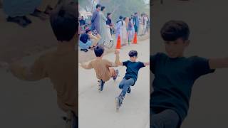 Front to back camel❤️enjoy public with junaid skater❤️ OMG😱 publicrection skating bollywood [upl. by Fagaly411]