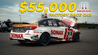 55000 HPD Honda Civic Si Factory Race Car RIDE ALONG  DRAG RACING NEAR CRASH  Garage16 [upl. by Meelas]