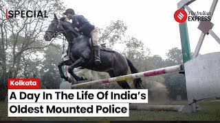 Kolkata Mounted Police A Day In The Life Of India’s Oldest Mounted Police [upl. by Natalee]