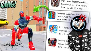 Playing Best IRON MAN Games in Mobile 🤯 [upl. by Shyamal815]