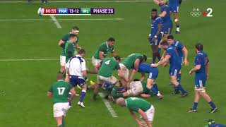 France vs Ireland ending  Rugby 022018 [upl. by Berardo]