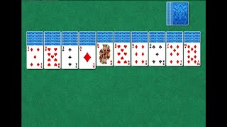 Spider Solitaire Win July 20 2024 [upl. by Jea11]