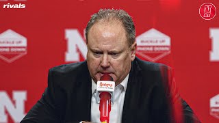 Wisconsins Greg Gard after 8072 loss to Nebraska basketball Feb 1 2024 [upl. by Alison962]