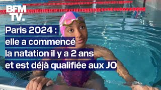 Maesha 17 ans a commencé la natation il y a seulement deux ans et participera aux JO [upl. by Colene895]