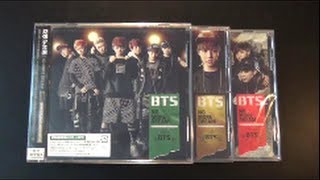 Unboxing BTS Bangtan Boys 防彈少年團 1st Japanese Single NO MORE DREAM All Editions [upl. by Eoz121]