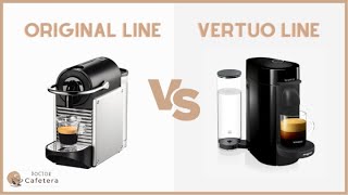 ⁉️ Diferencias entre NESPRESSO Original y Vertuo ☕️ 2024 [upl. by Ahsin]