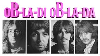 The Beatles  ObLaDi ObLaDa Guitar Backing Track [upl. by Ettevey]