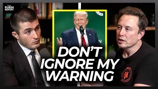 Elon Musk Makes Host Go Quiet with This Chilling Warning [upl. by Nylorahs]