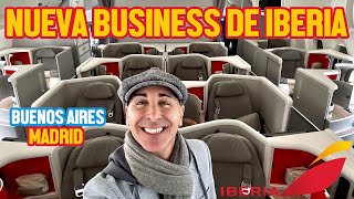 NUEVA BUSINESS CLASS DE IBERIA AIRBUS 350 NEXT DE BUENOS AIRES A MADRID [upl. by Kennard]