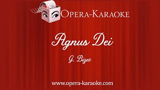 Agnus Dei E flat Karaoke Accompaniment [upl. by Sherrer]