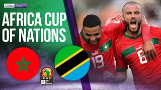 Morocco vs Tanzania  AFCON 2023 HIGHLIGHTS  01172024  beIN SPORTS USA [upl. by Gregor]