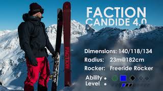 Faction Candide 40 Ski Review [upl. by Nysilla]