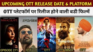 Upcoming OTT Release Movies  Sarfira OTT  Thangalaan Hindi OTT  Stree 2 OTT  Netflix Hotstar [upl. by Lareneg27]