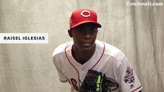 Some new faces at Cincinnati Reds spring training picture day [upl. by Marolda]