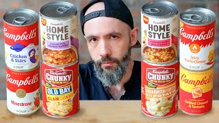 Ranking Every Single Flavor of Campbell’s Soup  Ranked with Babish [upl. by Marlee747]