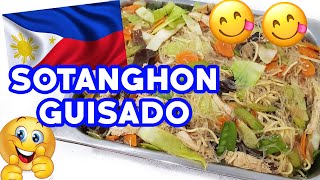 How To Make Sotanghon Guisado  Tagalog  Recipe ni Manong Ed pinoy recipe sotanghon [upl. by Shay]