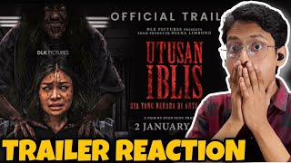 Utusan Iblis  Official Trailer Reaction  Holly Verse [upl. by Meier]